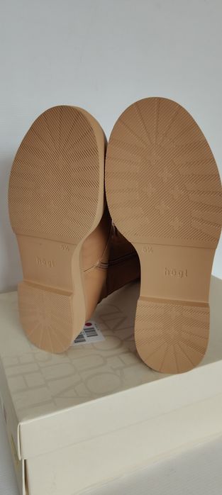 NOWE botki kozaki damskie skórzane ocieplane Högl Debbie rozmiar 40