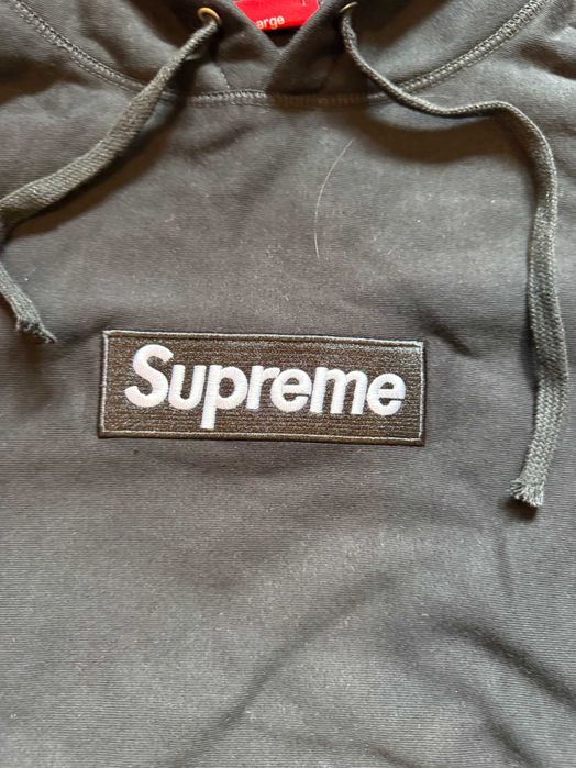 Supreme Box Logo Hoodie Black – rozmiar L – 320 zł
