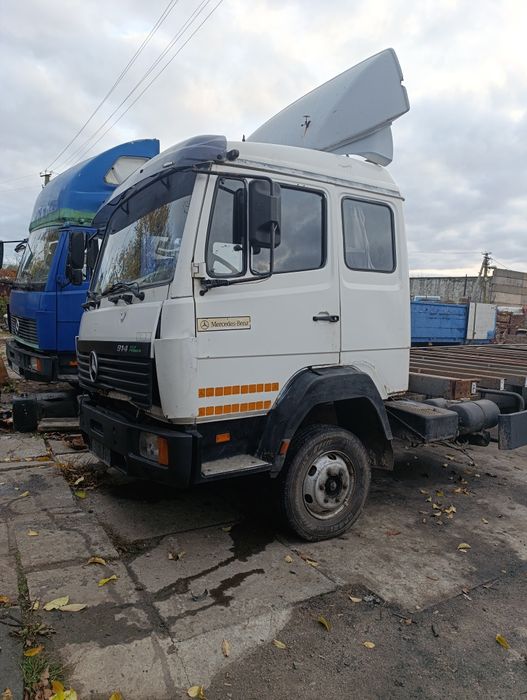 Mercedes benz 814, кабіна, рама, мости