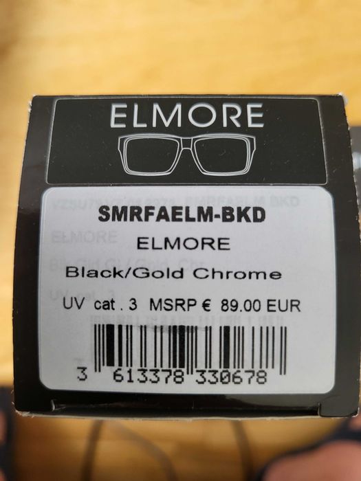 nowe oryginalne soczewki VON ZIPPER Elmore Black/Gold chrome