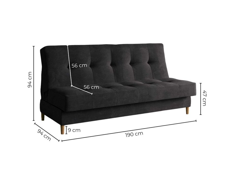 Wersalka Nadia, kanapa, sofa, tapczan, łóżko. Sprężyny. Szybka dostawa