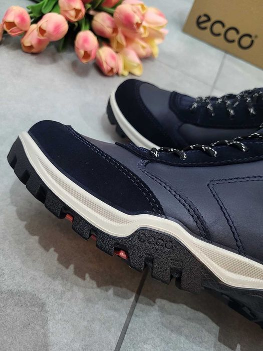Nowe damskie buty trekkingowe Ecco 40 trapery turystyczne skóra