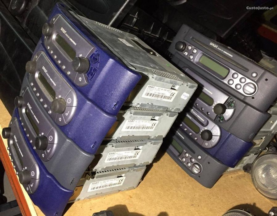 Radio cd ou normais smart fortwo 450 1g 2g