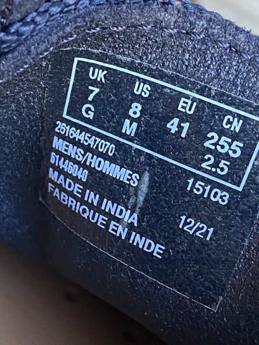 Чоловічі замшеві топсайдери clarks