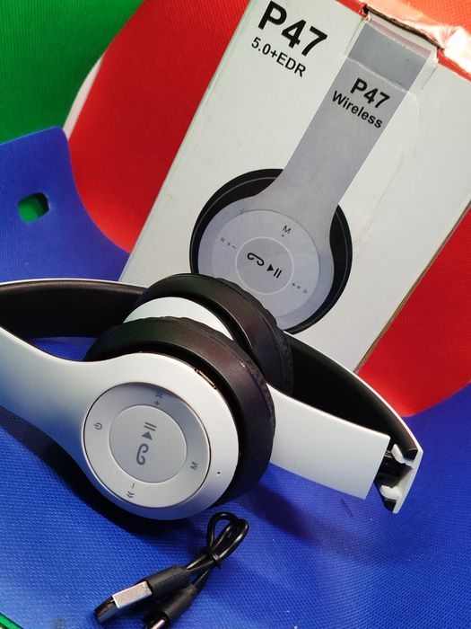 Nowe słuchawki bluetooth Wireless p-47 gratis wysyłka