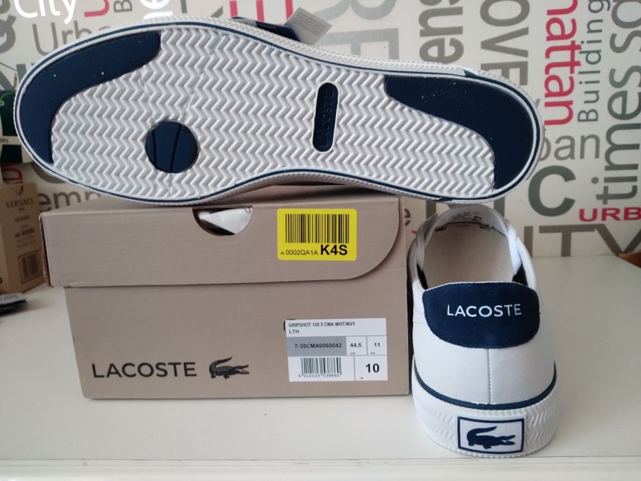 Skórzane buty Lacoste Gripshot r. 44,5 (większe! jak 45 - 45,5)