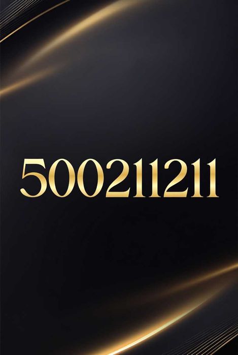 Srebrny Numer - 500 - 211 - 211 -  prestiżowy prefiks