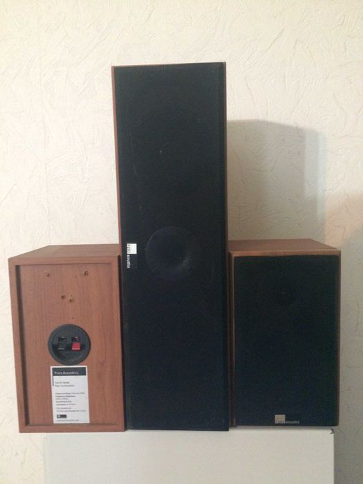 3 колонки Pure acoustics EX 750