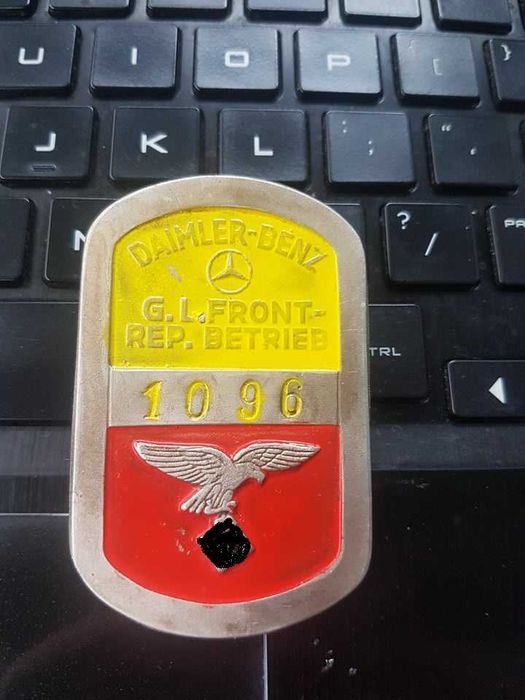 Mercedes odznaka warsztatu frontowego Daimler Frontreparaturbetrieb
