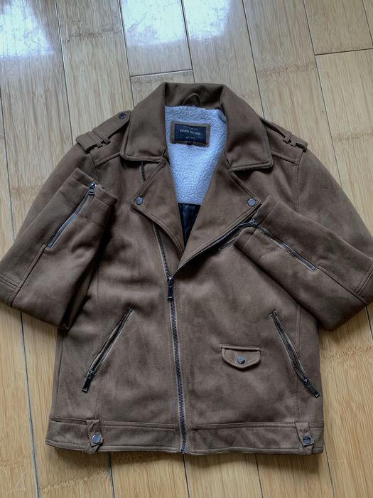 Куртка замшова River Island L