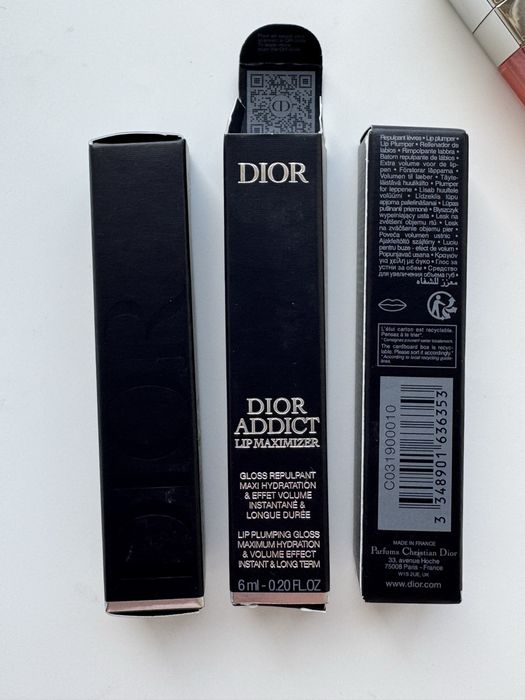 Блиск для губ Dior addict  lip maximizer 010 holo pink