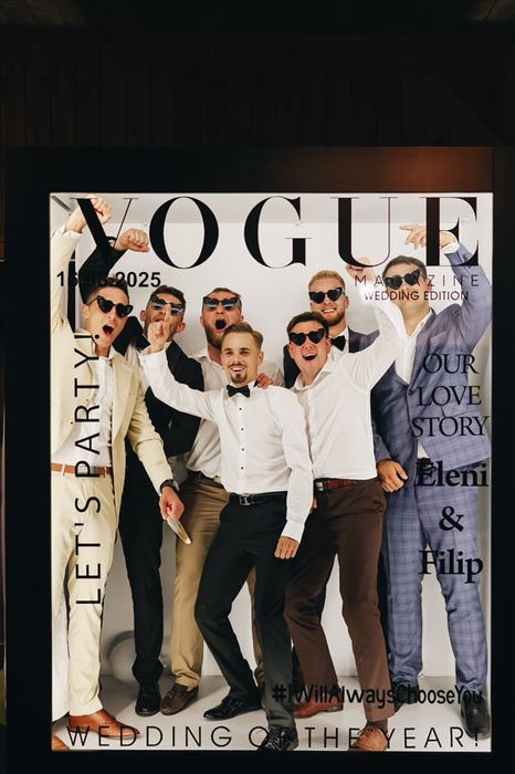 FOTOBOX VOGUE okladka gazety mazazyn fotobudka