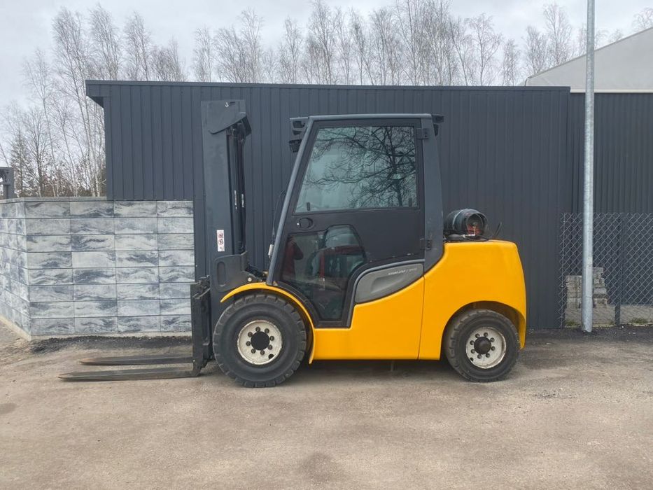 Wózek widłowy 5 ton, załadunek ciężkich maszyn, Duży widlak Forklift