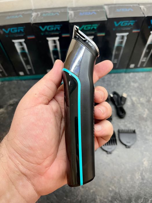 Машинка для стрижки. Тример. Триммер. Vgr Акб. З дисплеєм