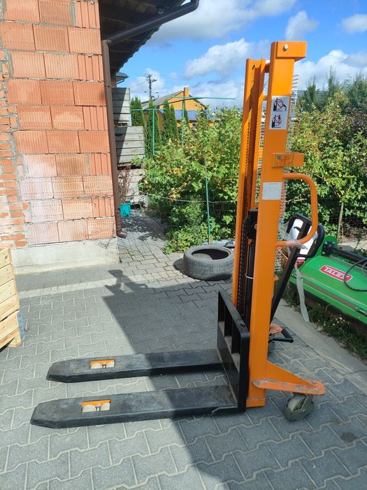 Wózek  ręczny podnośnikowy, jak nowy