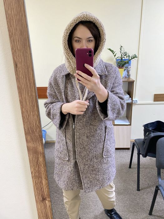 Пальто Zara basic розмір М
