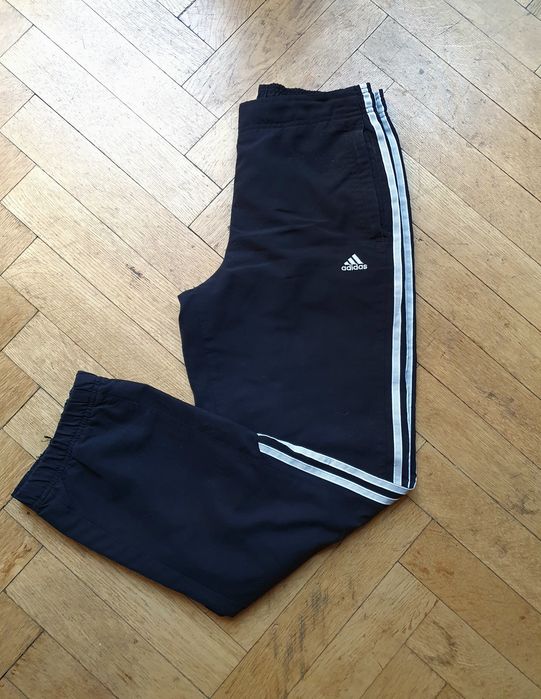 Adidas dresy track pants spodnie dresowe y2k czarne