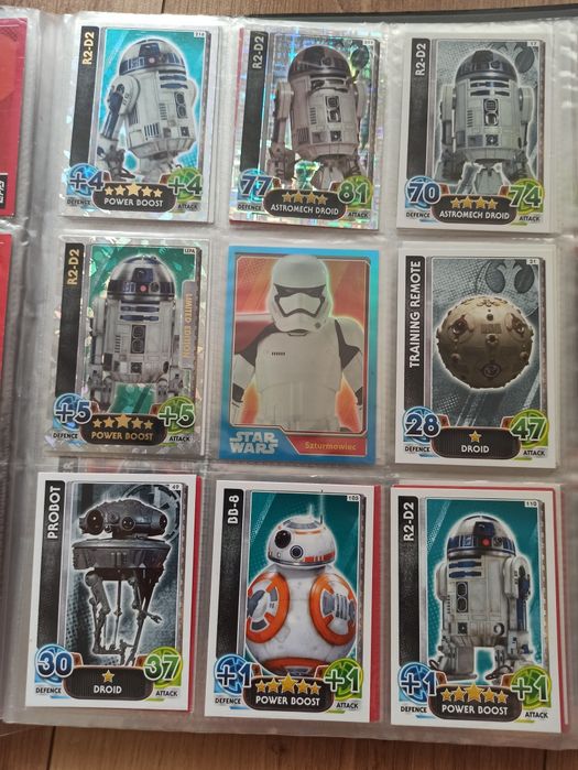 Star Wars album z kartami