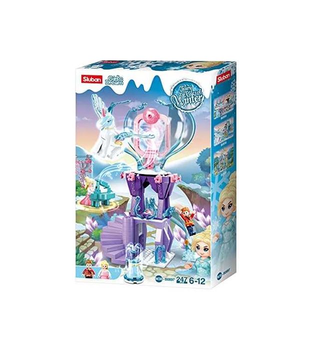 Klocki SLUBAN Wieża Magicznego Lasu 247 elementów