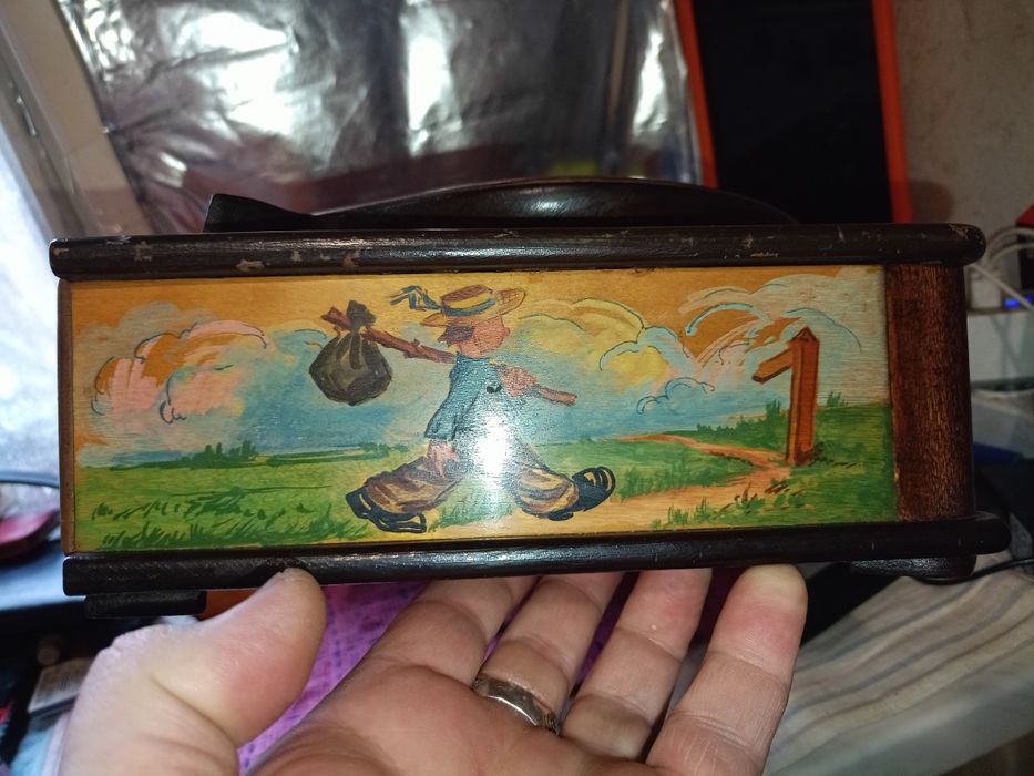 Шкатулка-комод. Винтаж.