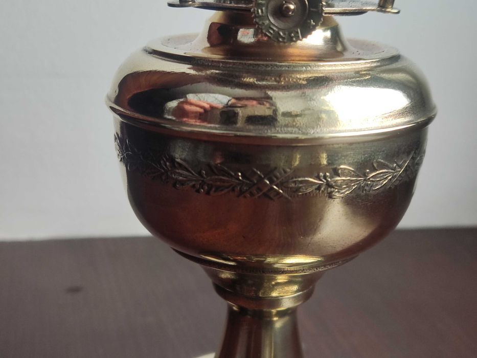 Stara francuska mini lampa naftowa "Paryżanka" nr 4