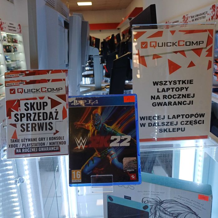 Gra PlayStation 4 PS4 / PS5 W2K22 Gwarancja 1 rok QUICK-COMP Przemyśl