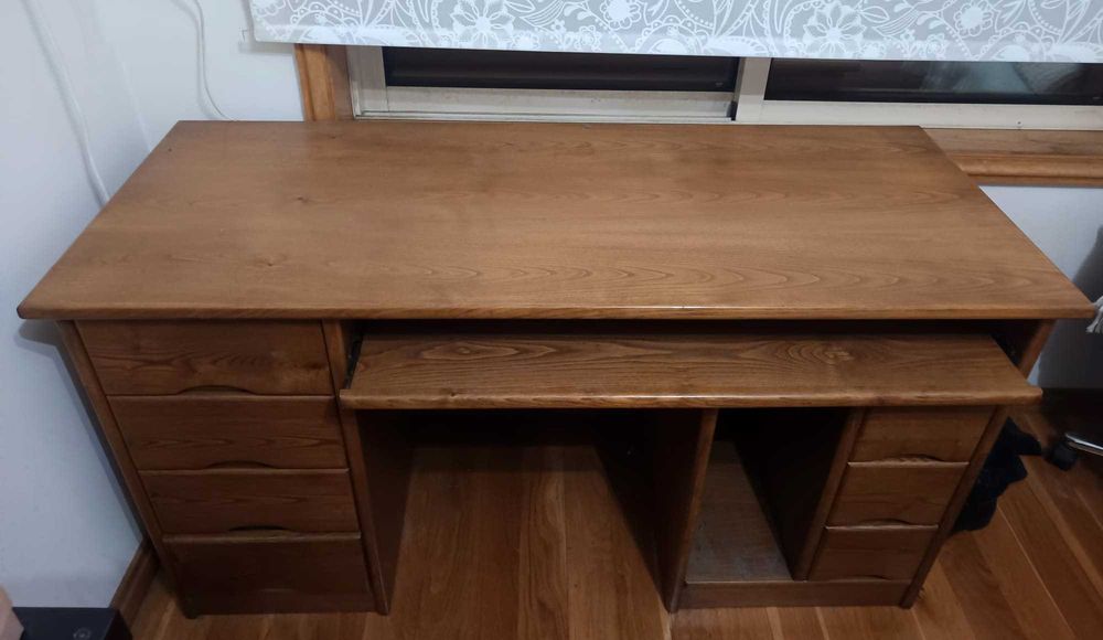 Secretaria madeira pinho grande como nova