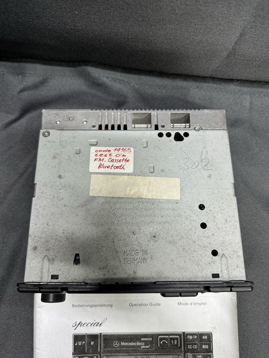 Becker Special BE2210 BE3100 Bluetooth магнітола мерседес 124 140 202