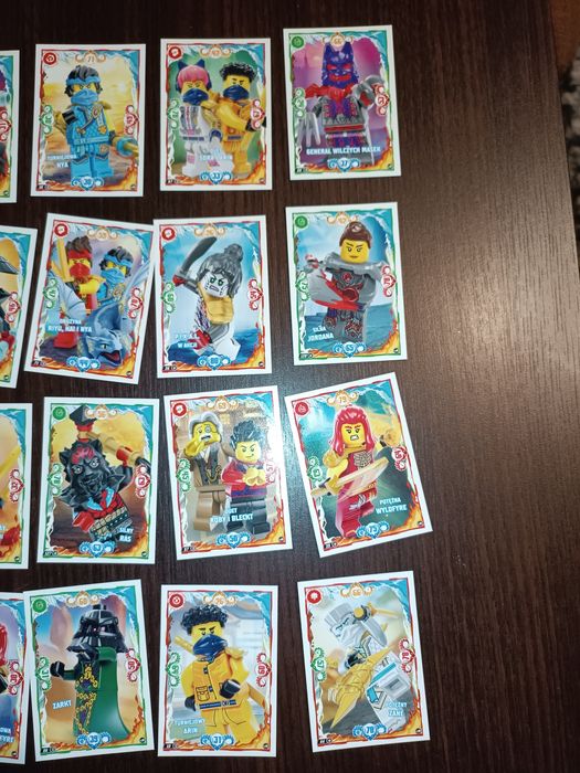 Karty lego ninjago seria 10