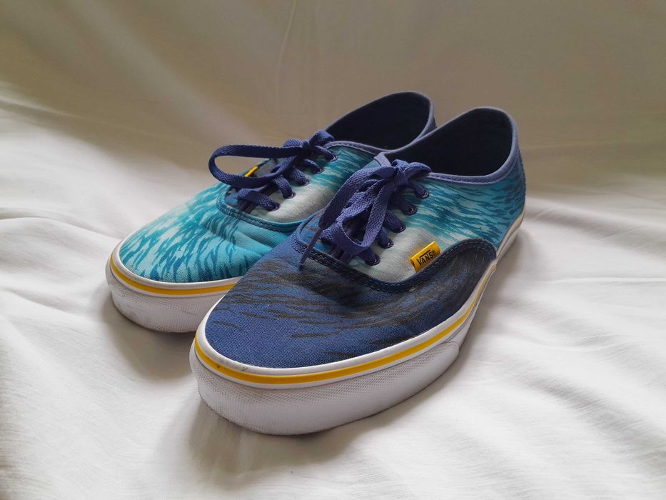 Sprzedam męskie Vans National Geographic Blue Ocean Print Lace