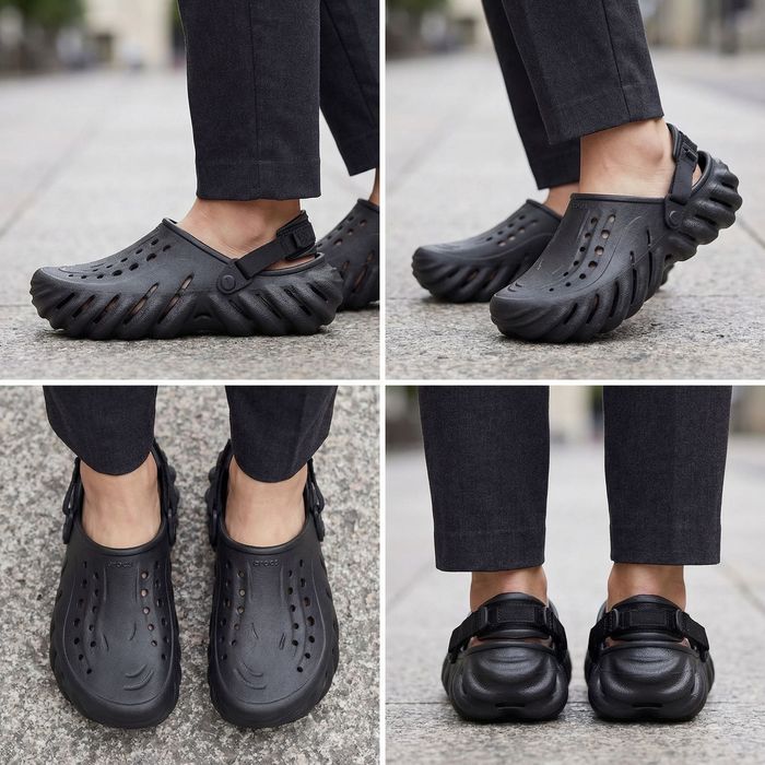 Оригинал! Кроксы Crocs Echo Clog Pink 36-43