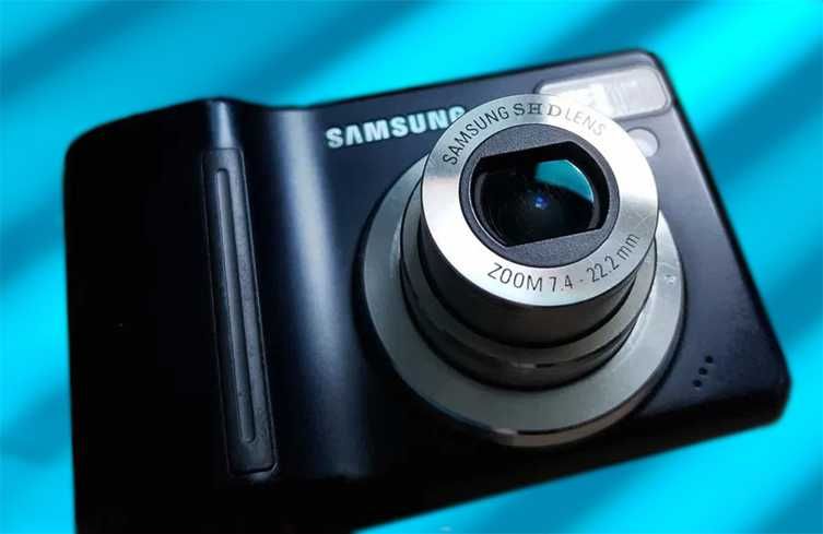 Цифровий ретро фотоапарат Samsung S830 Y2K + карта памяті 1 GB + DATA кабель