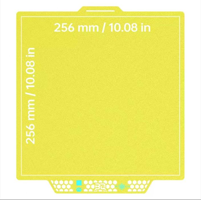 Build plate impressora 3D Bambulab P2S X1 carbon A1