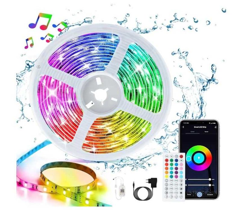 Taśma LED RGB WIFI 5m Cileng