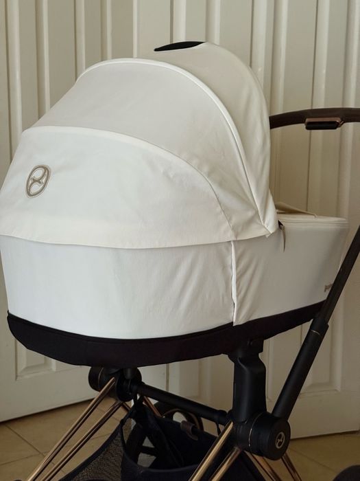 Коляска Cybex priam 4.0 шасі rose gold