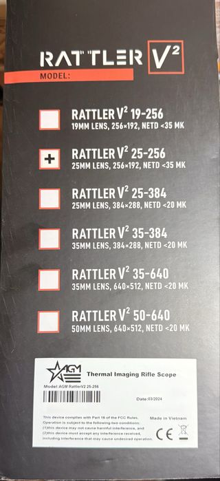 AGM Rattler V2 25-256