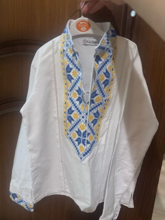 Вишиванка дитяча хлопчики 122 розмір