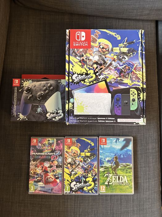 Nintendo Switch OLED wersja limitowana Splatoon 3