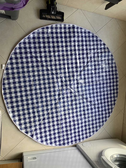 Toalha de Mesa Redonda 138 cm – Padrão Clássico