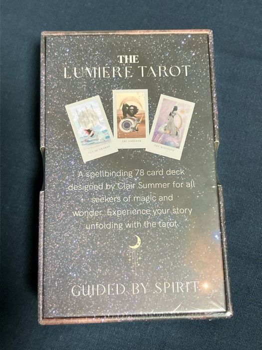 Карти Таро Lumiere Tarot  (Люм'єр), золотий зріз