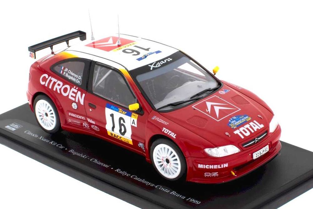 CITROEN XSARA KIT CAR  1:24 Hachette WRC 1999 Philippe Bugalski