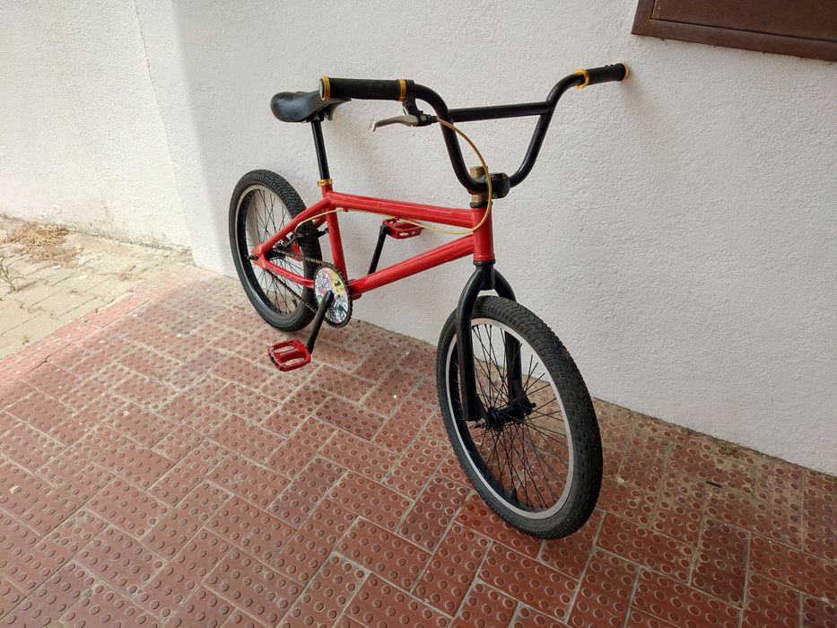 Bmx roda 20" pronta a andar, pneus óptimos