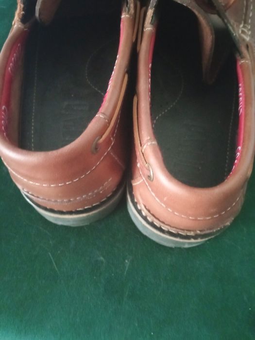 Sapatos de Vela de Homem em pele