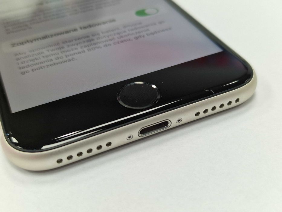 Iphone SE 2022 5G/ 64GB/ Starlight/ BAT 83%/ Grade A/ Gwarancja + łado