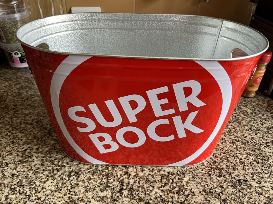 Balde metalico Super Bock