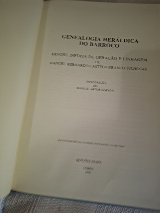Genealogia Heráldica do Barroco