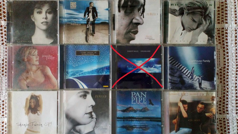 Discos música pop, comercial