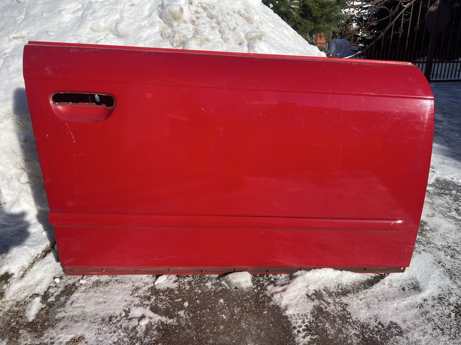 Drzwi audi a6 b7 prawy przód czerwone