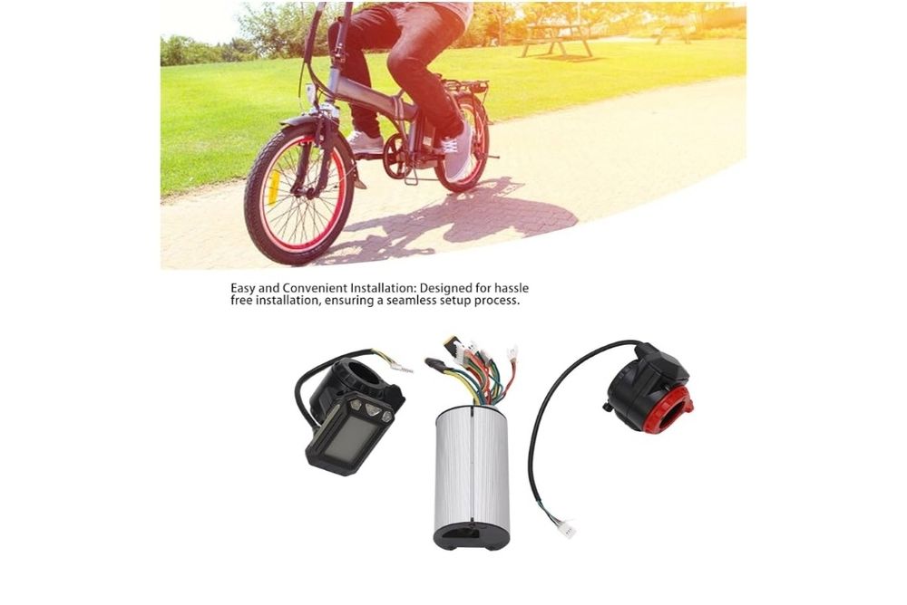 Kit controlador velocidade p Bi cicleta ou troti nete ou  scooter