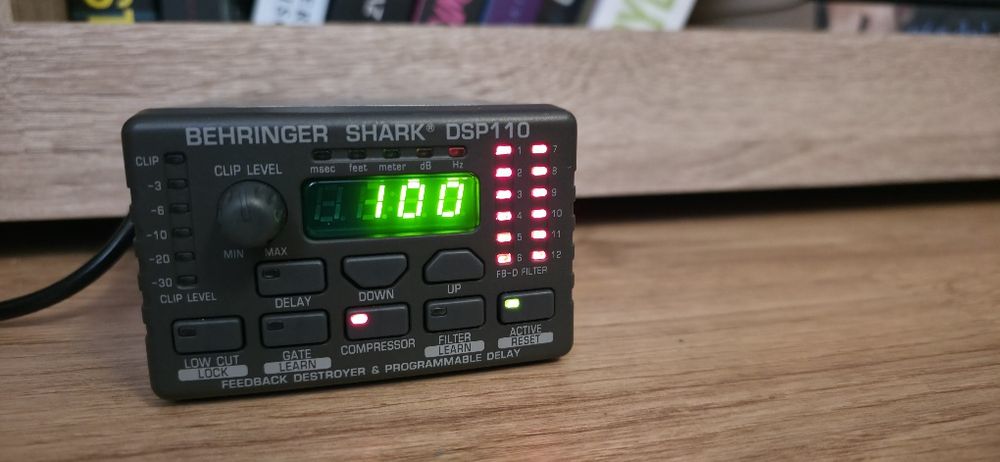 Cyfrowy procesor sygnałowy Behringer Shark DSP110.